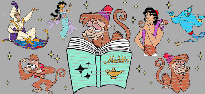 16oz Disney style-D-666